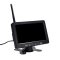 AHD atbulinės eigos komplektas - 7" LCD DVR monitorius + 2x AHD WiFi kamera