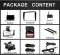 एएचडी रिवर्सिंग सेट - 7 "एलसीडी डीवीआर मॉनिटर + 2x एएचडी वाईफाई कैमरा