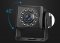 Conjunto de câmeras de estacionamento AHD - monitor híbrido de 7" + câmera 2x HD