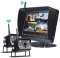 AHD vattentät WiFi-set - 7" LCD-skärm + 2x kamera