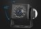 Bakkamera HD med 11x IR LED + IP68 + 145° vinkel