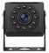 Bakkamera HD med 11x IR LED + IP68 + 145° vinkel
