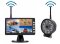 Couvací set WiFi kamera 120° s 720P AHD s IP68 krytí++8x LED světla+7" digitální LCD monitor