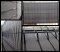 PVC оградни летви за мрежести 3D панели (ленти) - широчина 49мм - антрацитно сиво