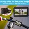Kerékpáros kamera készlet - hátsó full hd kamera + 4,3"-os monitor micro SD kártyára rögzítéssel