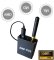 Mini kameros skylutė FULL HD su 90° + garso + DVR modulis LIVE perdavimo palaikymas 3G/4G SIM