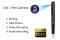 Kamera piórkowa Wifi P2P (iOS/Android) transmisja na żywo z obsługą FULL HD + micro SD 128 GB