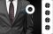 Knopcamera met audio - spion verborgen FULL HD-camera + afstandsbediening