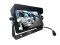 Monitor per auto 1920x1200px 7" LCD - Ingresso video 3CH per telecamere AHD/CVBS e VGA