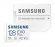 Tarjeta de memoria de 128GB Samsung micro SDXC EVO+ con adaptador SD