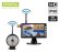 Couvací set WiFi kamera 120° s 720P AHD s IP68 krytí++8x LED světla+7" digitální LCD monitor