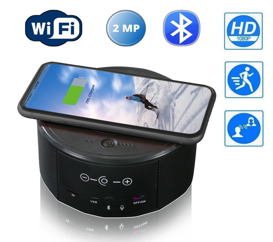 FULL HD WiFi камера в високоговорител 3W + Bluetooth 5.0