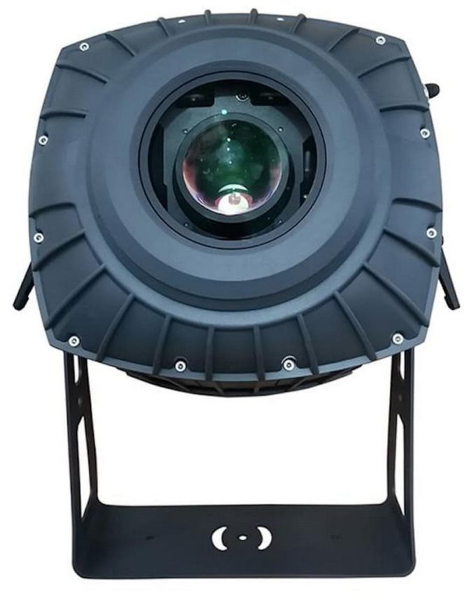 GOBO Projector - проекция на стени до 200M - ZOOM 11°- 46° с 17000 lm + тава за 7xLogo