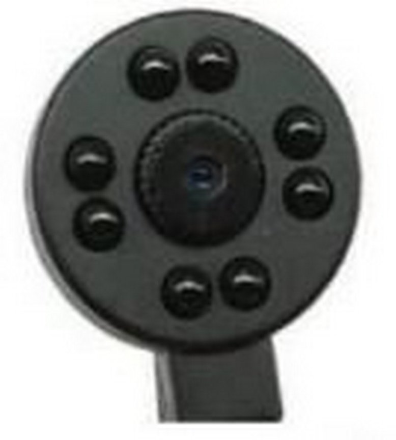 Telecamera Pinhole HD in un pulsante con IR 8x con angolo di 60° + microfono