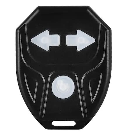 Zadné bezdrôtové svetlo na bicykel so smerovkami + 32 LED + zvukový efekt 120 dB