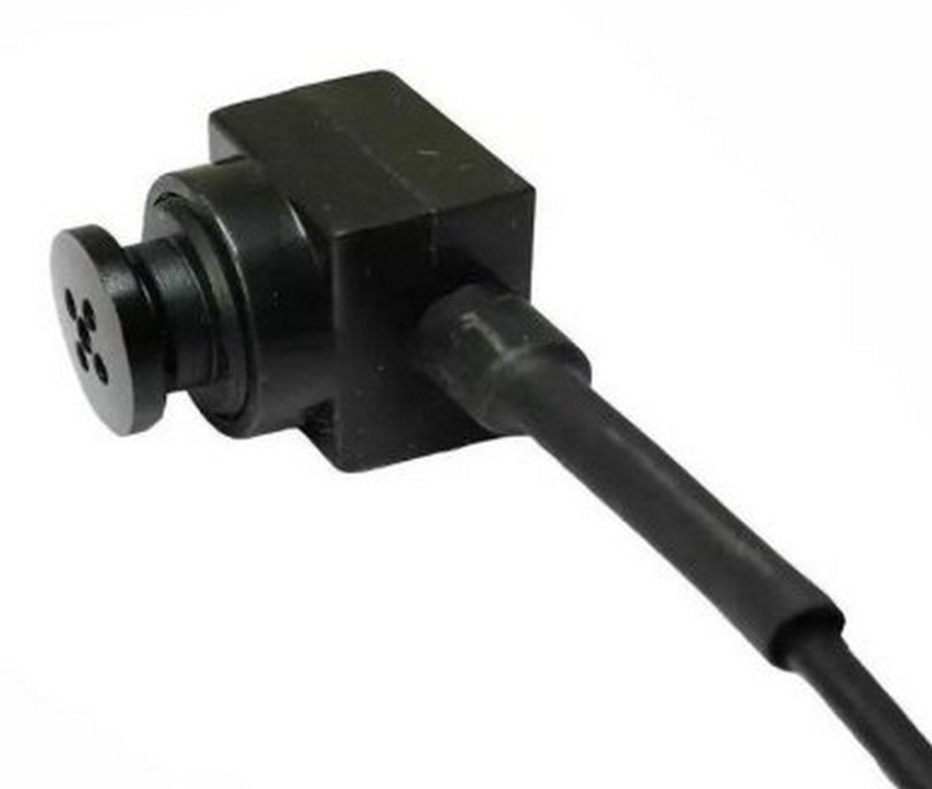 Шпионска FULL HD pinhole камера в бутон 90° ъгъл + аудио запис