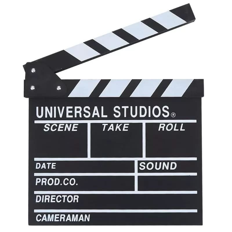 Klapka filmová režisérska – replika filmovej klapky 30×28 cm