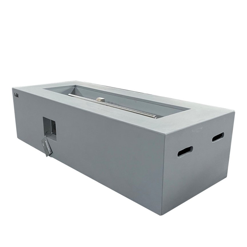 Betonove stoly s ohniskom - outdoor prenosné ohnisko - PORTOGUAPO 152x61 cm