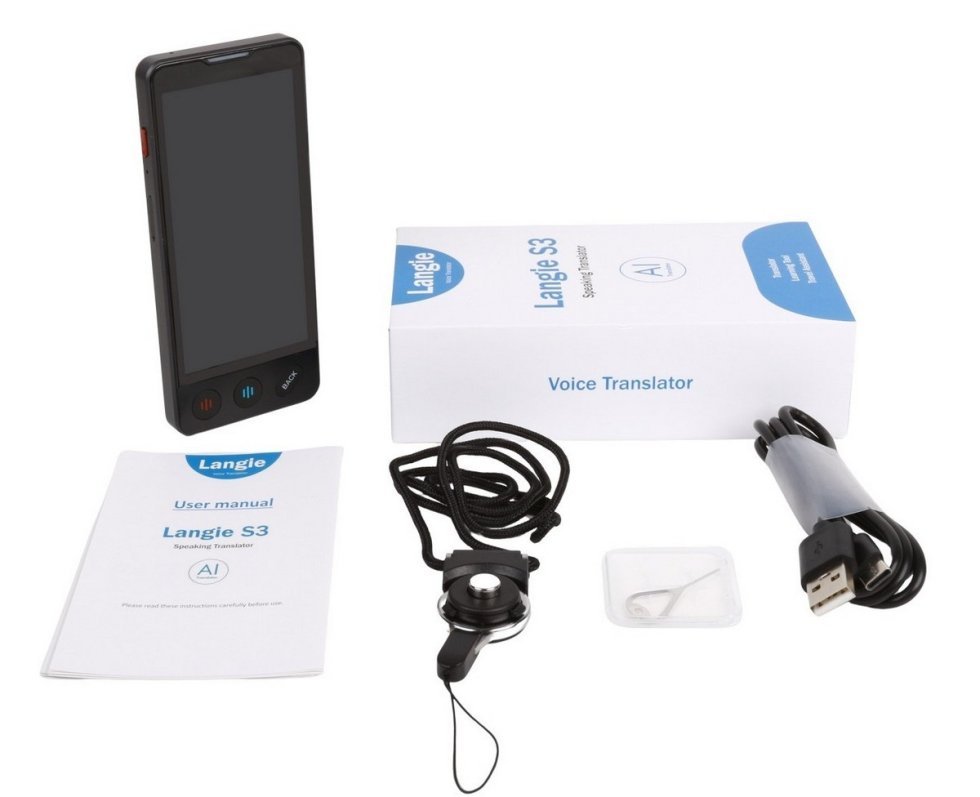 Beste online/offline zakvertaler met AI en slimme functies Langie S3