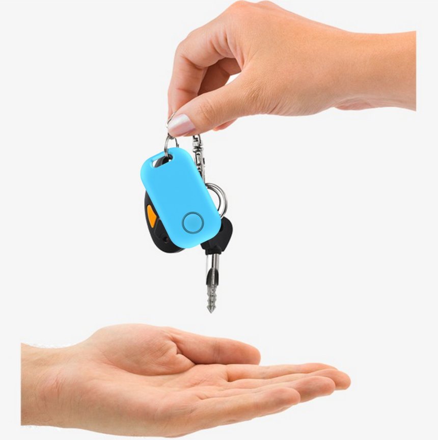Smart bluetooth vyhledávač kluců - Mini gps lokátor jako klíčenka pro Apple - Find My