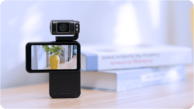 WiFi vlogovacia kamera 4K/5K + 3,5" otočný dotykový displej (180°) + IR LED – model Ordro M3