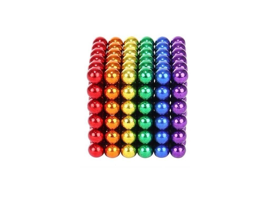 Guličky na kreatívne skladanie Neocube - Magnetické guličky farebné 5mm