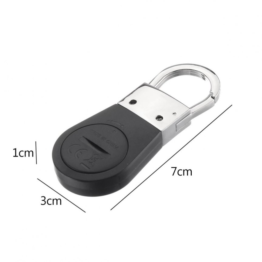 Bluetooth obesek za ključe - iskalnik ključev WiFi sledilnika z lokacijo GPS + dvosmerni alarm