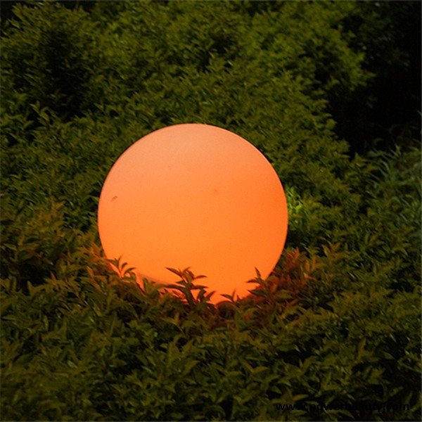 Solarna gula do zahrady 40cm - IP44 lampa s 8 LED farbami a 1200 mAh Liion + solárny panel