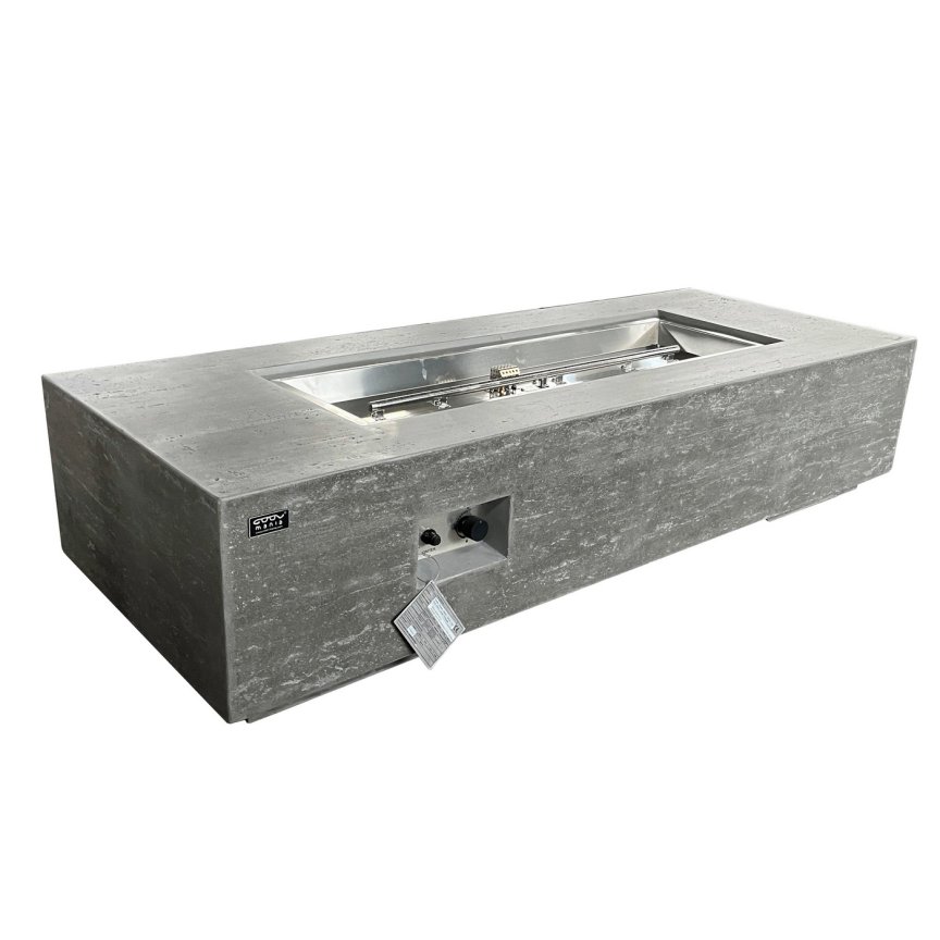 Venkovní ohniště - plynová ohniska betonová pro vaši zahradu luxusní - TULUP 182x70cm