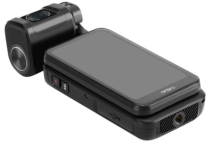 WiFi vlogovacia kamera 4K/5K + 3,5" otočný dotykový displej (180°) + IR LED – model Ordro M3