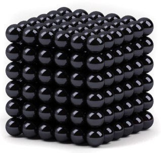 Kuličky antistresové z neodymu - Magnetické kuličky v černé barvě 5 mm