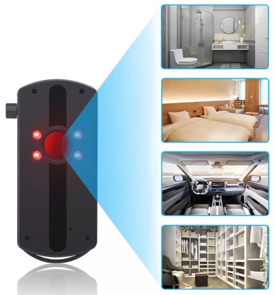 Detektor skrytých kamier a zvukových ploštíc + GSM / GPS / WiFi lokátorov