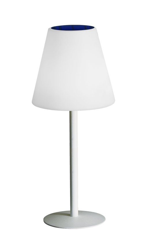 RETRO solárna LED lampa záhradná s RGB/bielym svetlom a 1200mAh bateriou