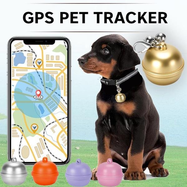 Sledovací Mini GPS lokátor pro zvířata - psy/kočky s Wifi a LBS sledováním - IP67