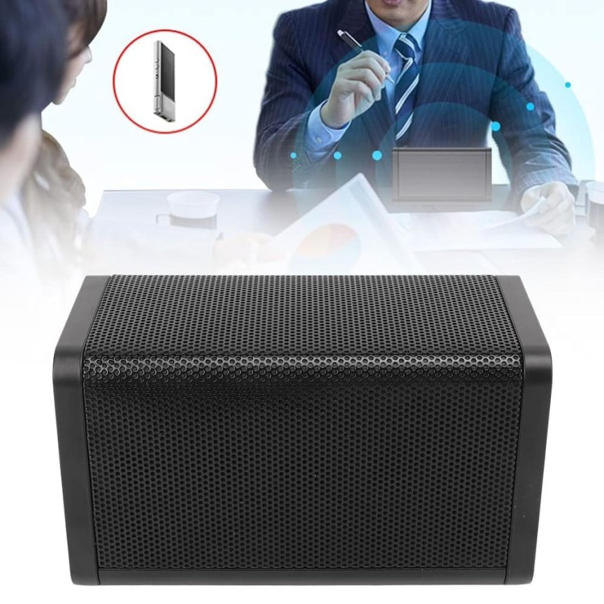 Audio Jammer 360° - Блокиране на гласови записи + генератор на бял шум (батерия 8000 mAh)