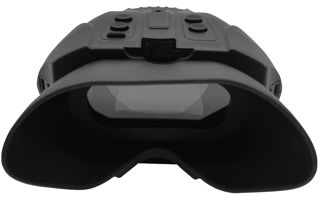 Nočné videnie binokulár s 1x optickým a 2x digitálnym zoomom, Full HD nahrávaním a možnosťou upevnenia na hlavu