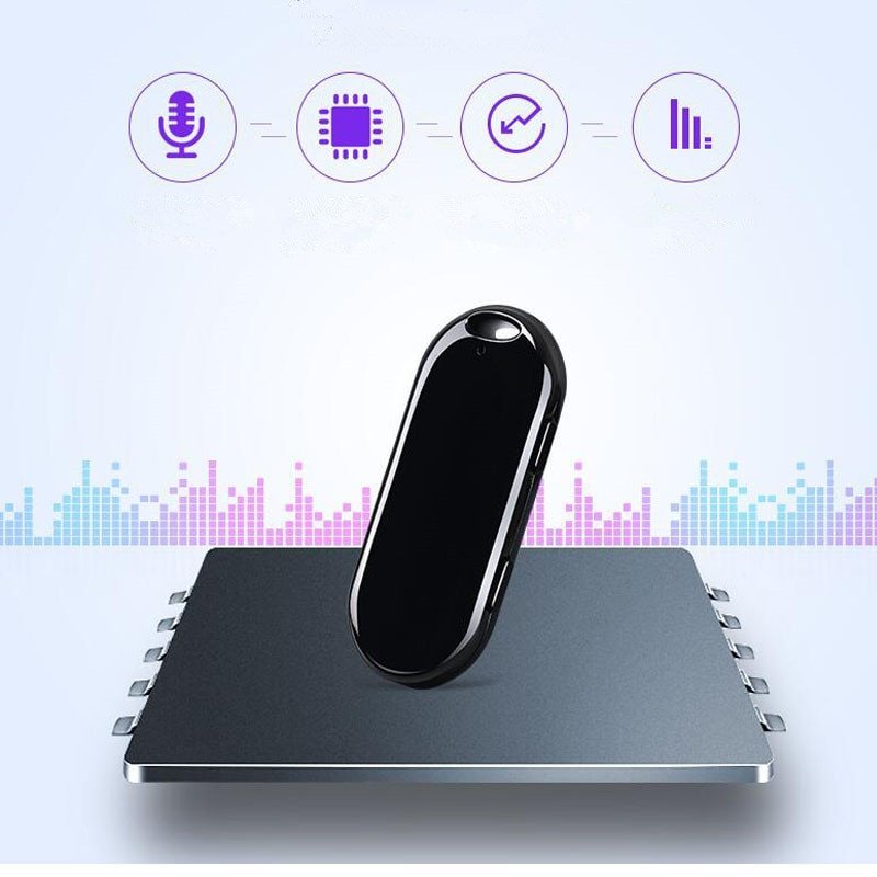 Digitalni diktafon u elegantnom privjesku od 8 GB memorije + MP3 player s detekcijom zvuka