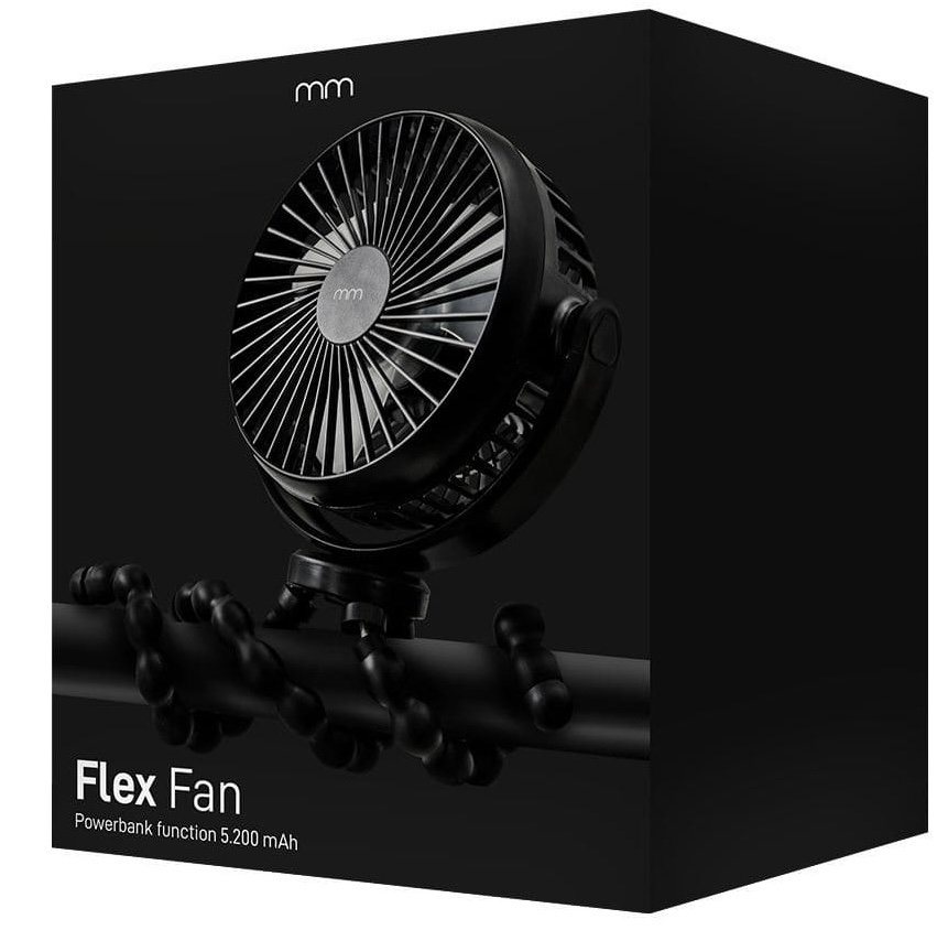Ventilátor mini flexibilný – ventilátor s ohybným držiakom na USB