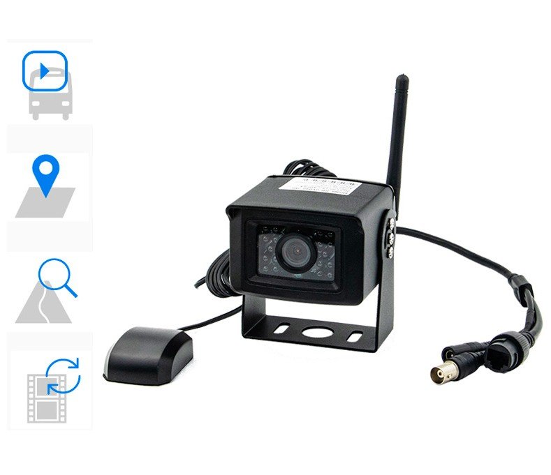 Autokamera celokovová Full HD 4G SIM/WiFi IP66 + 18 IR LED nočné videnie do 20 m + Mic/Repro