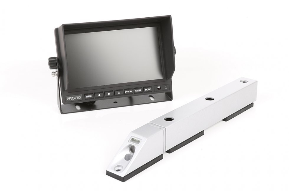 Kit Caméra De Recul Sans Fil 7 Pouces Pour Chariot élévateur - 1080p, étanche IP69K, Portée 50-100 M, Base Magnétique