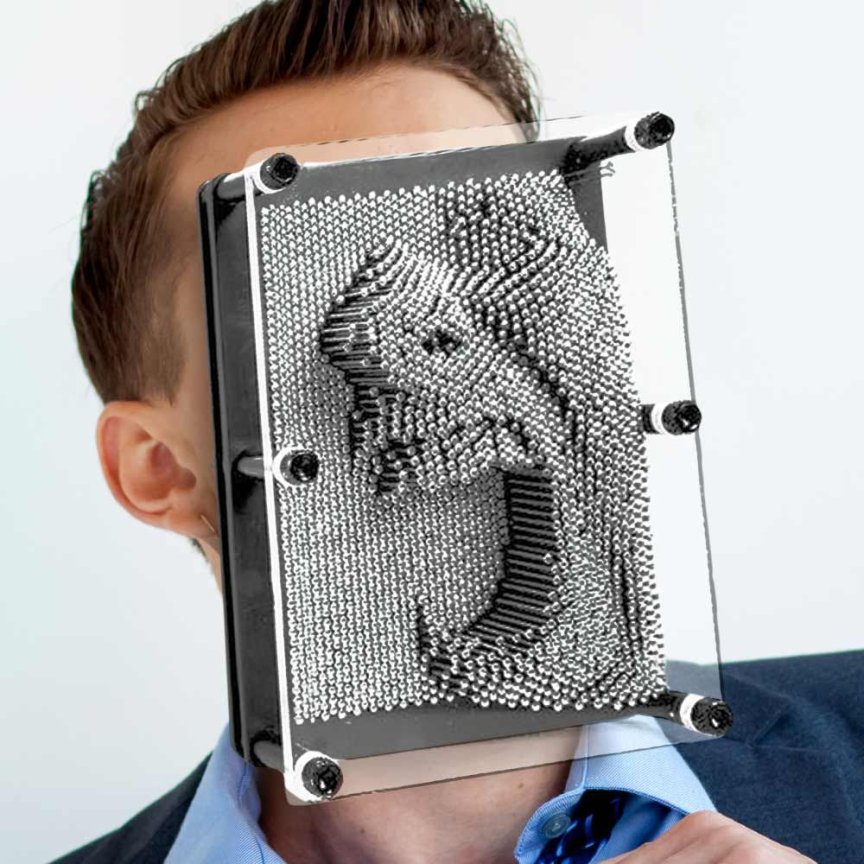 Tabulka Pinart 3D – tabulka se špendlíky pro vytváření otisků