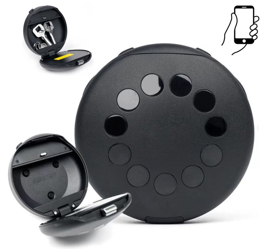Smart mini zámek – bezpečnostní zámek s PIN a ovládáním přes Bluetooth aplikaci na smartphonu