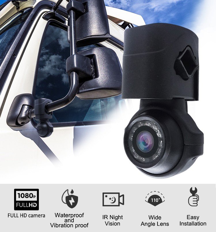 Vonkajšia kamera Full HD s objektívom 3,6 mm, 12 IR LED nočným videním a krytím IP69