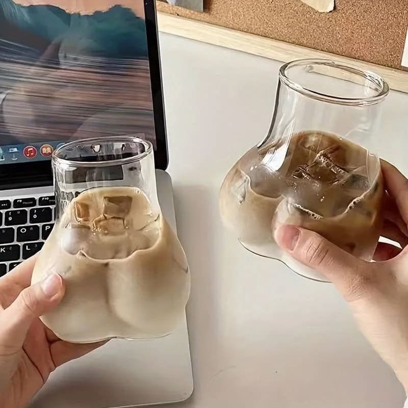 Pohár zadok sklenený 450 ml – pohár sklenený 450 ml v tvare pozadia