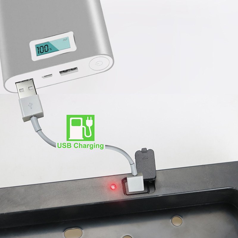 Solárna bezdrôtová WiFi cúvacia kamera v ŠPZ podložke so samodobíjaním + 4,3" LCD monitor