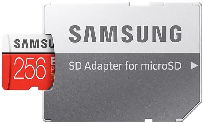 Samsung micro SDXC 256GB EVO Plus + SD adapter