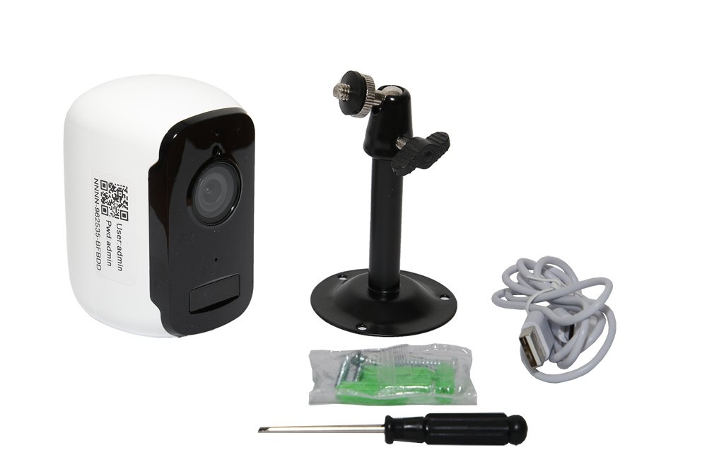 Bezdrôtová bezpečnostná kamera FULL HD + WiFi + IR LED + Micro SD - Extra dlhá výdrž batérie