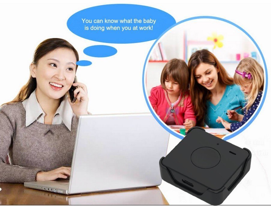 Mini GPS lokator 4G Qbit M LTE - online praćenje + prisluškivanje