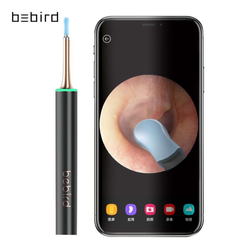 Čistič uší a pleti – zariadenie s FULL HD kamerou a WiFi aplikáciou pre smartphone (iOS / Android)