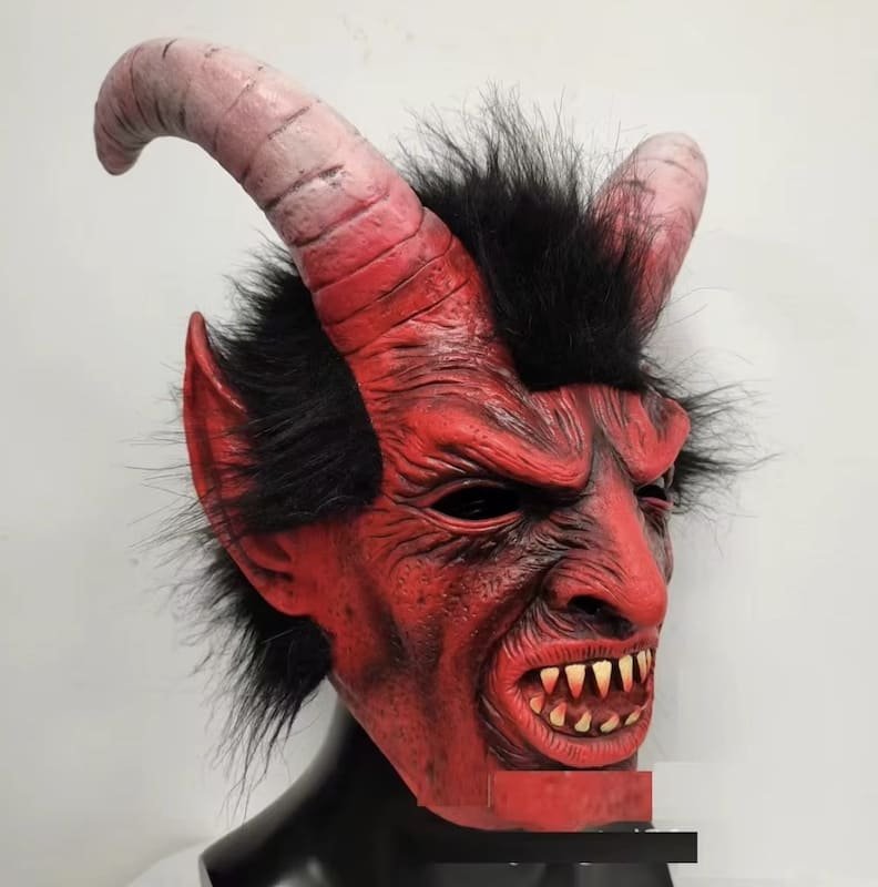 Maska na tvár Lucifer – Lucifer maska na hlavu pre deti aj dospelých